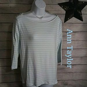 Ann Taylor Boatneck Top
